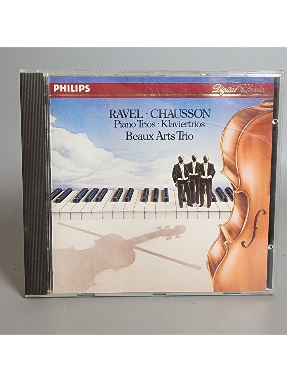 Ravel Chausson Piano Trios Beaux Arts Trio Philips Digital Classics CD West